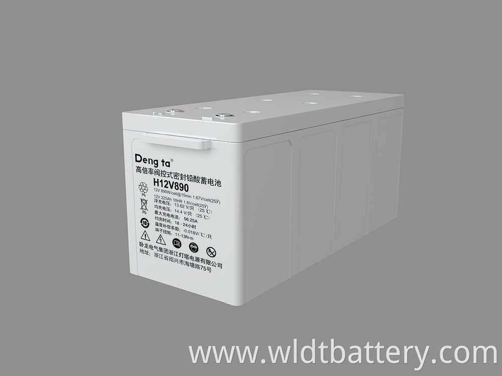 Valve-regulated Sealed Lead Acid Battery, Lead Acid Storage Battery, 12V 820Ah Lead Acid Battery